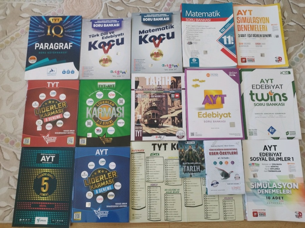 YKS, TYT AYT KİTAP