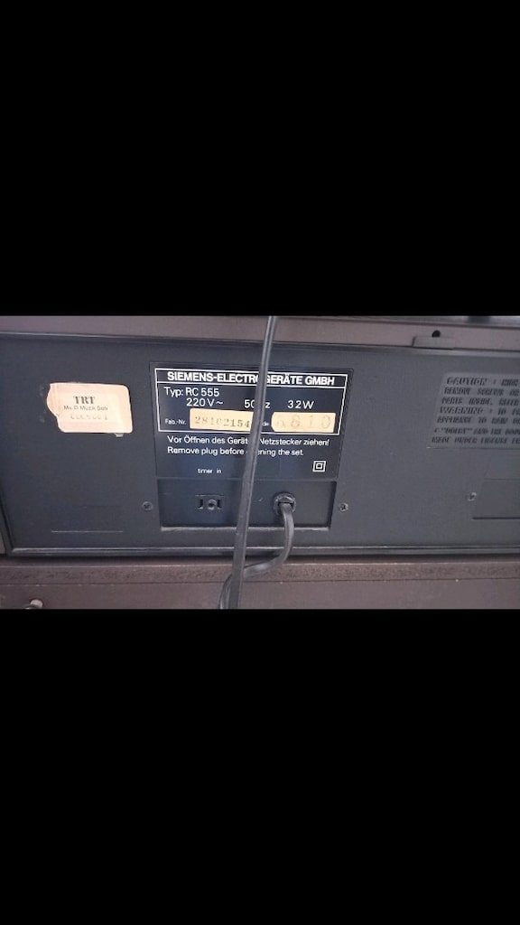 SIEMENS RS-555 DECK AMPLIFIER KASETÇALAR RADYO - 9