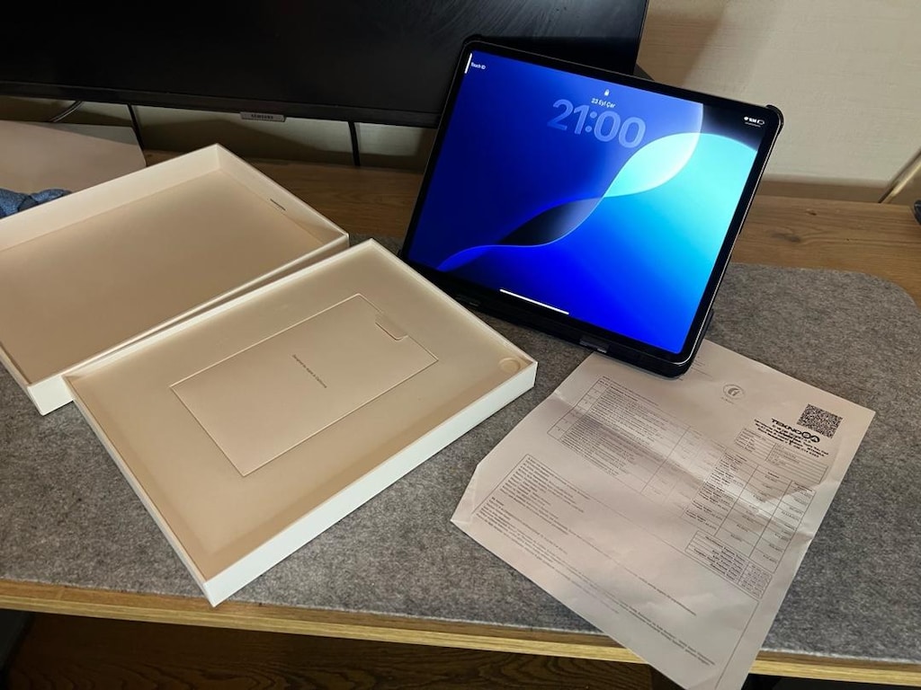 iPad Air 13” M3 256 GB Space Gray ve Pencil Pro– - %100 Pil - 20 DÖNGÜ - 4
