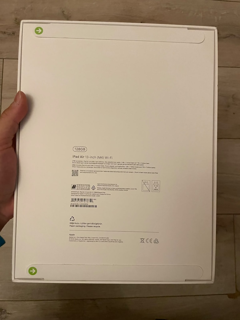 Sıfır / Kapalı Kutu / iPad Air M4 13 inç (Garantisi Başlamadı) - 2