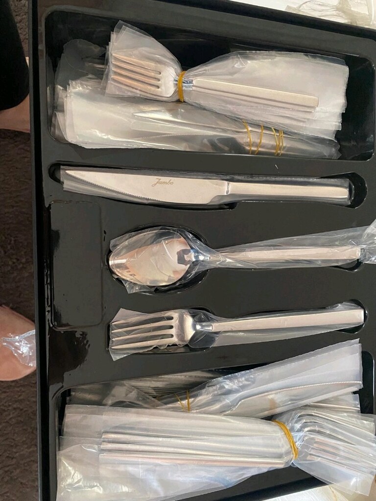 Jumbo 84 Parça 12 Kişilik Çatal Kaşık Bıçak Seti - 2