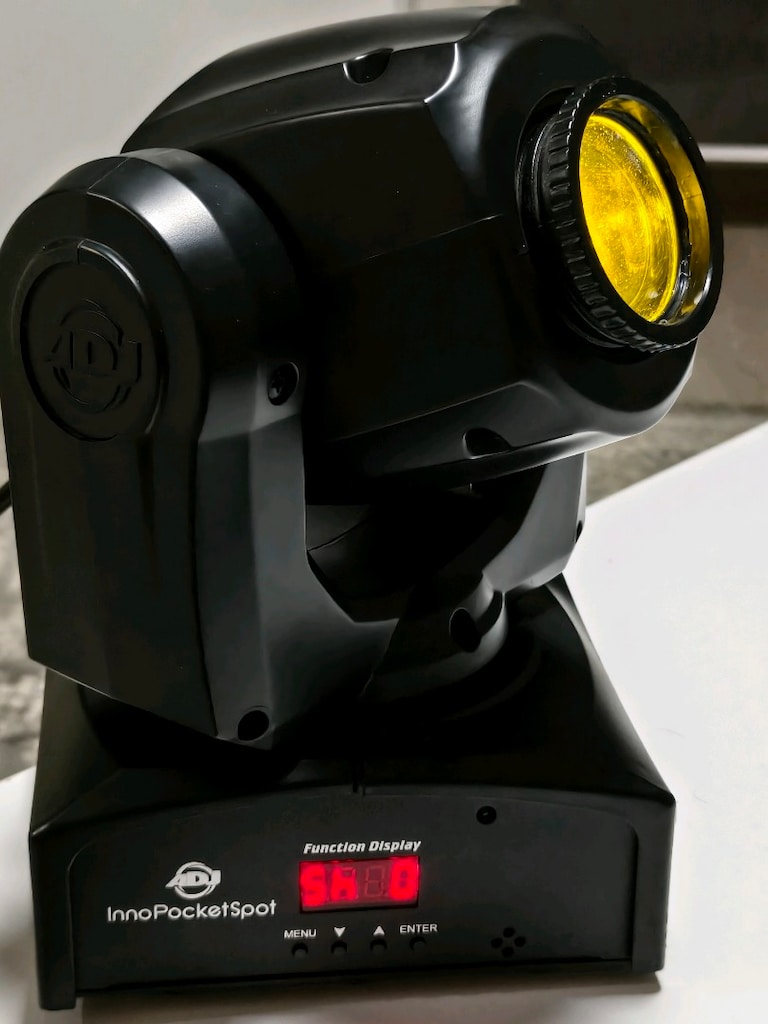 ADJ Inno Pocket Spot Mini Moving Head - Temiz Sahne Robot Işığı - 3