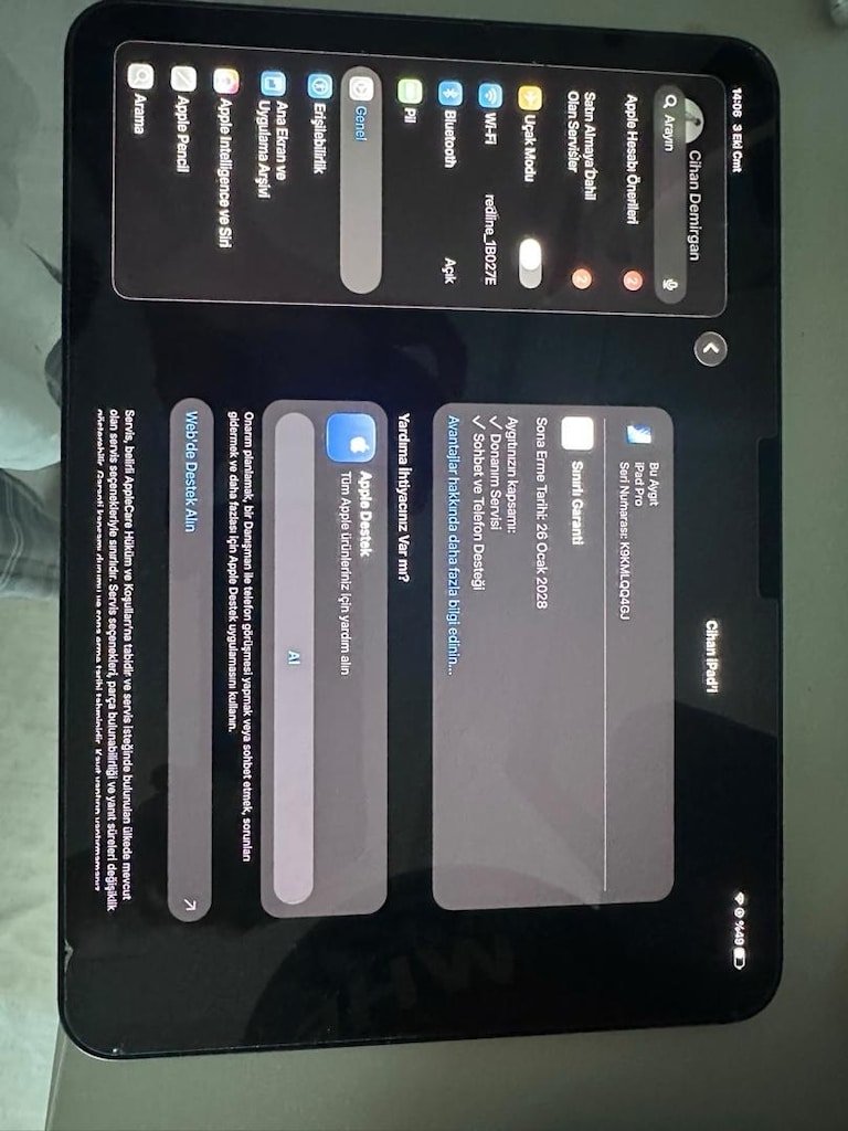 İpad pro m5 256 gb uzay grisi Garantişi - 5