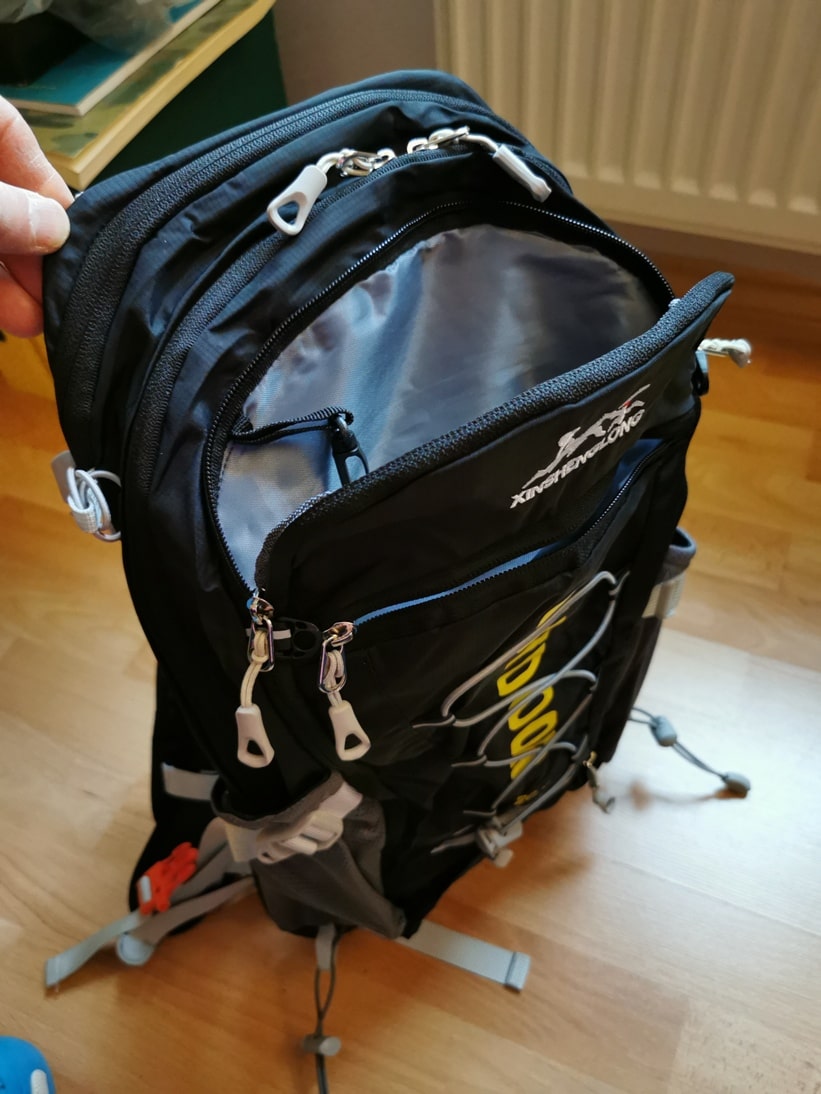 ÇOK İŞLEVLİ OUTDOOR-BİSİKLET SIRT ÇANTASI 20 L UNISEX (SİYAH) - 7