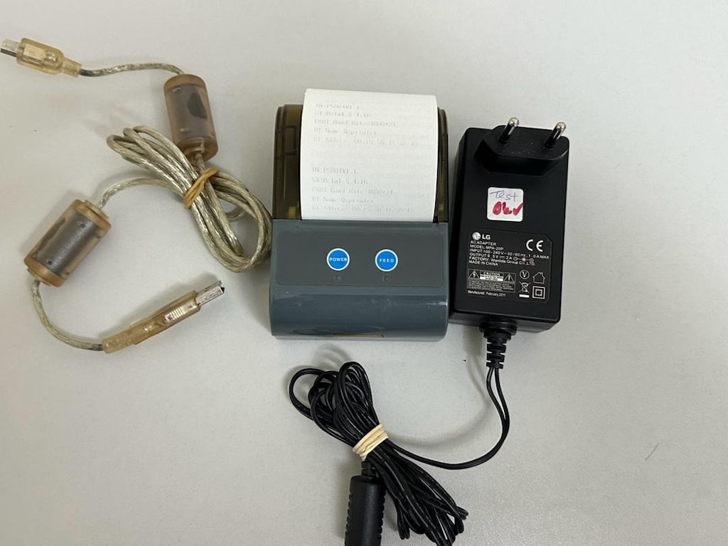 QS-5803 Tasinabilir 58MM Bluetooth
Pos Makbuz Termal Yazici - 8