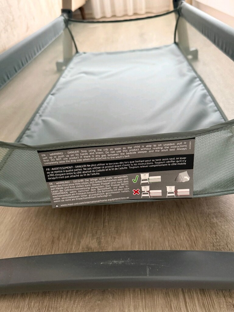 maxi cosi Lora Air sallanabilen anne yanı beşik - 5