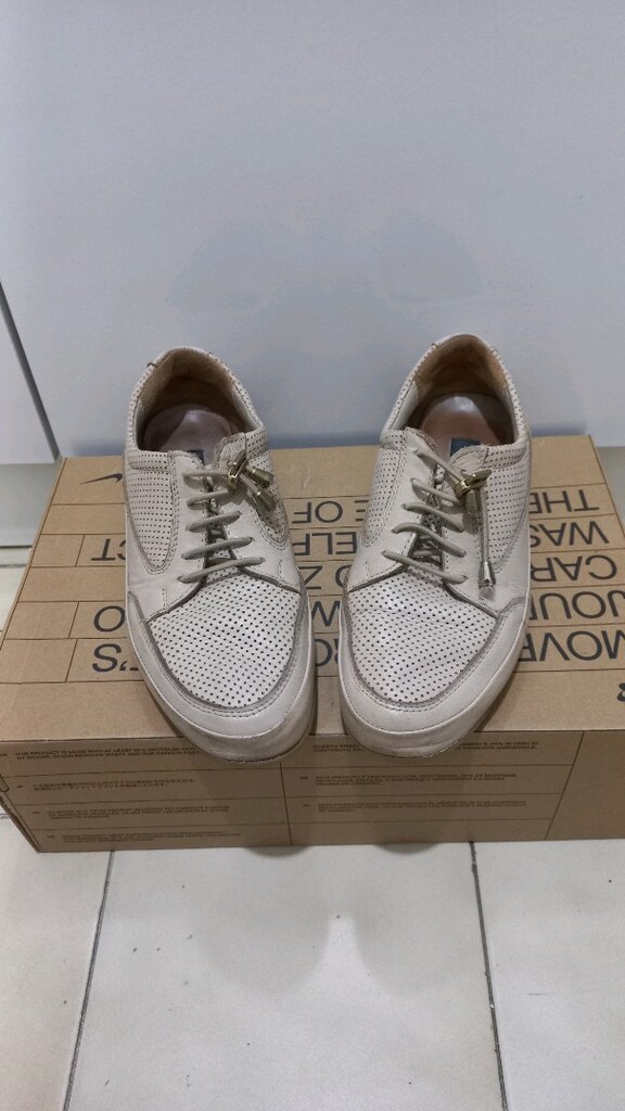 Tergan Bej Kadın Loafer Ayakkabı