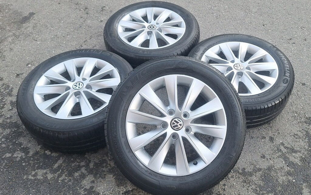 205 55 16 ORJİNAL JANT LASTİK TAKIMI JETTA CADDY GOLF AUDİ PASSAT JETT - 5