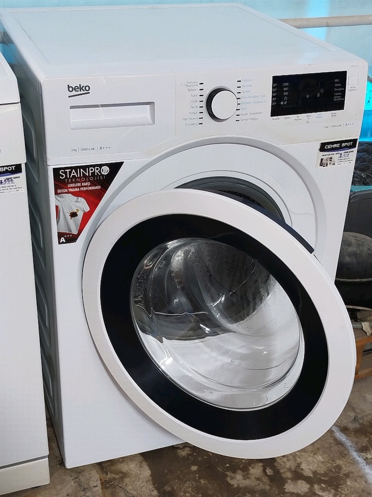 BEKO 9 KG ÇAMAŞIR MAKİNESİ İZMİR İÇİ 3 AY GARANTİMİZ VARDIR - 9