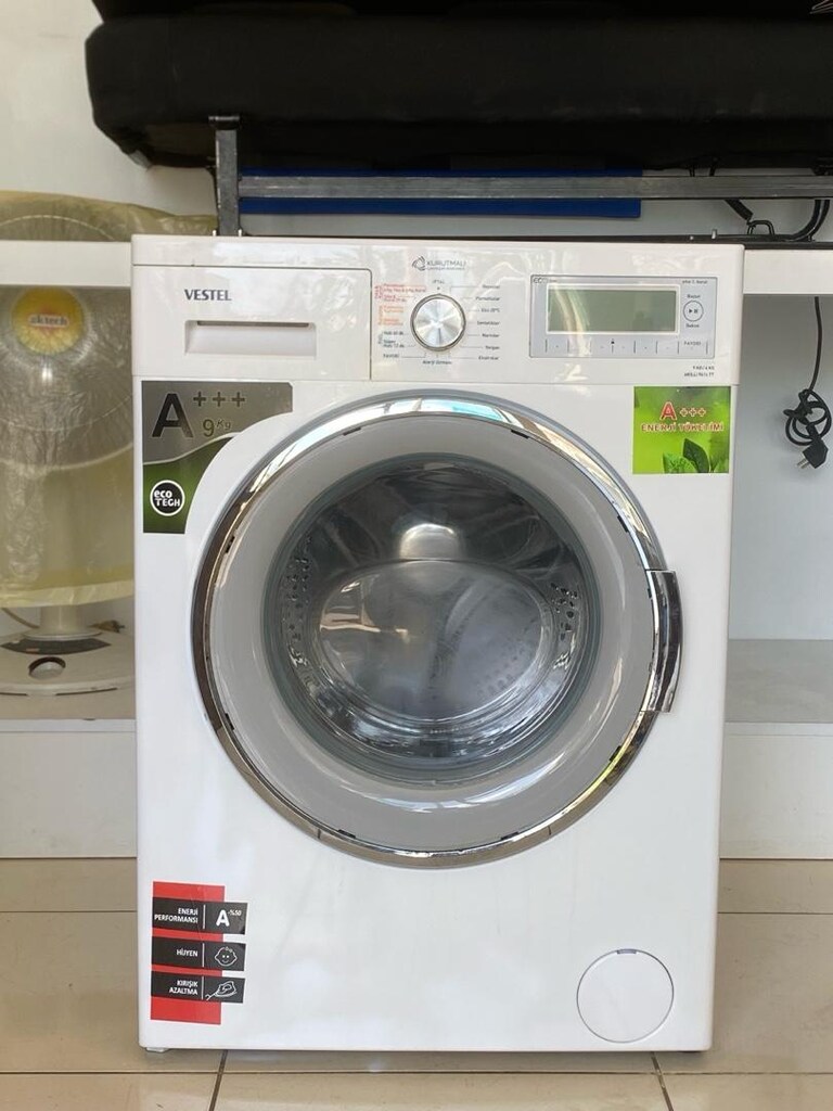 SIFIR AYARINDA GARANTİLİ KURUTMALI ÇAM AŞIR MAKİNESİ 9KG DİJİTALL - 2