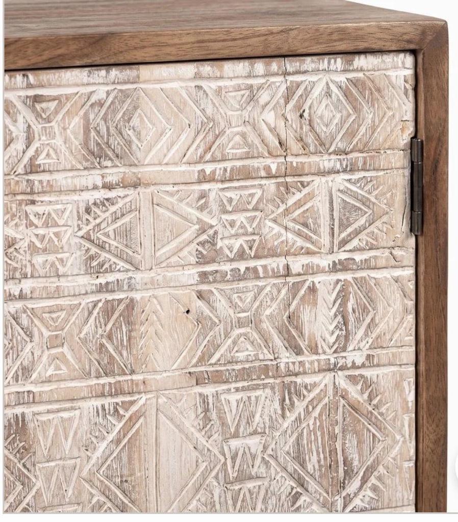 vintage tik agacı konsol 200x80 cm - 2