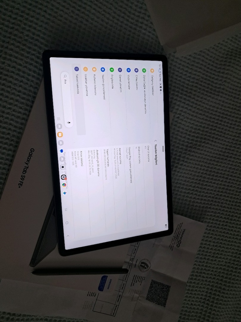 SIFIRDAN FARKSIZ 3AY GARANTİLİ 128GB 8RAM 12.4İNÇ SAMSUNG S9FE PLUS - 6