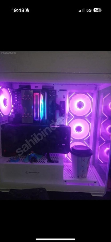 rx 9070 16gb oc FULL SETUP monitör dahil sıfır ayarında