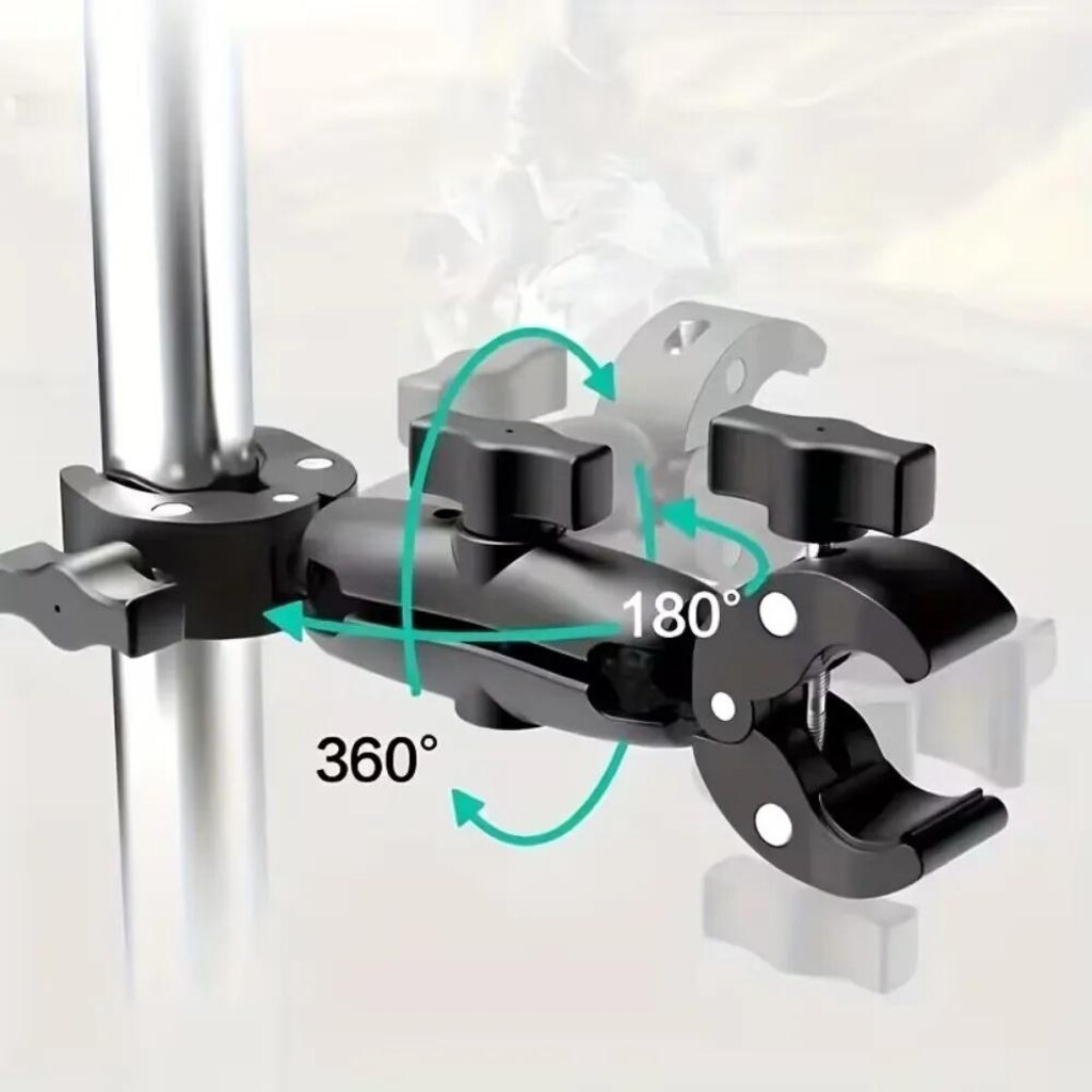KNMASTER MC200L - ÇİFT BAĞLANTILI AKSİYON KAMERA DESTEK APARATI - 2