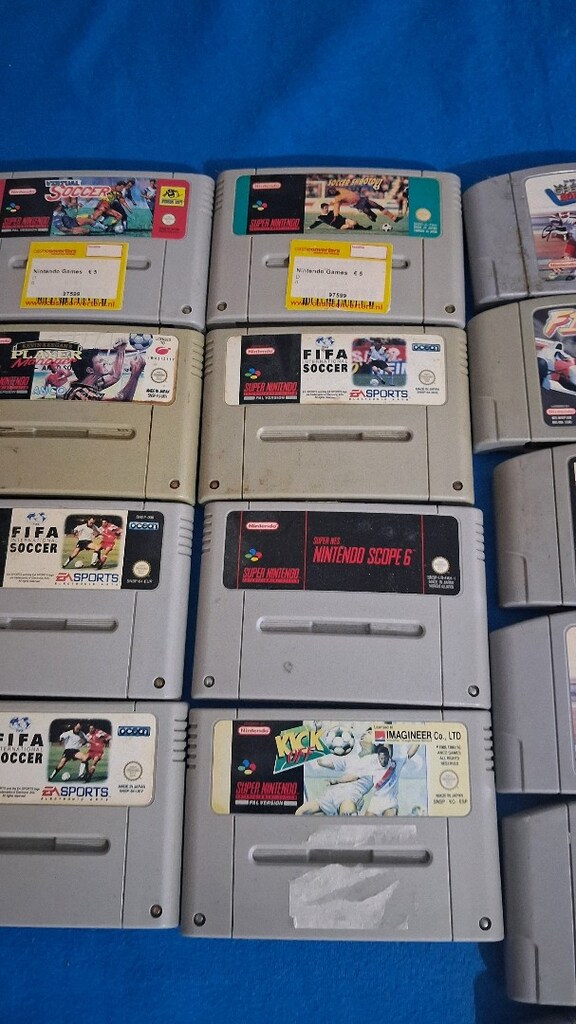 Nintendo oyun kasetleri - 3