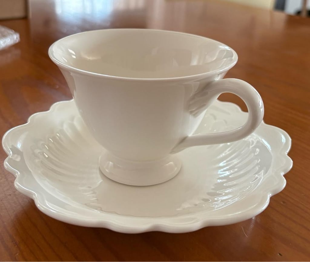 Villeroy& Boch 12 kişilik Çay Fincanı Takımı ve Şekerlik - 2
