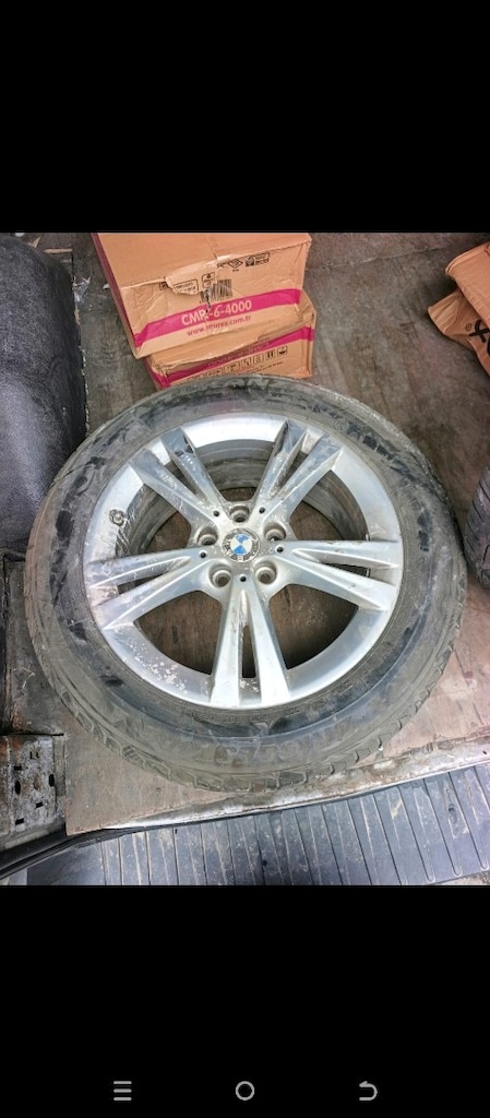 BMW jant lastik takımı 225/55/17 TAKAS OLUR - 5