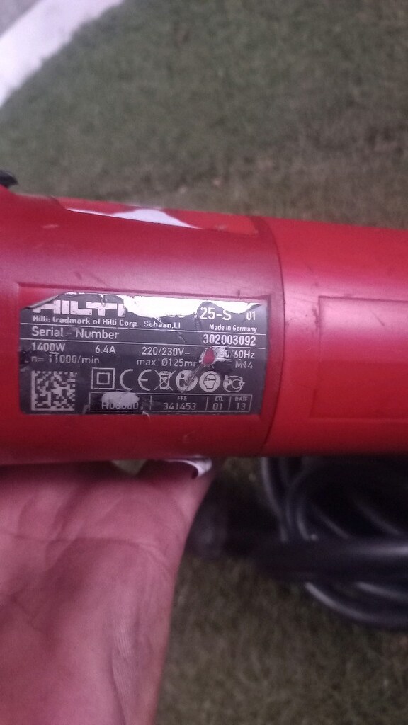hilti taşlama dcg 125 s - 8