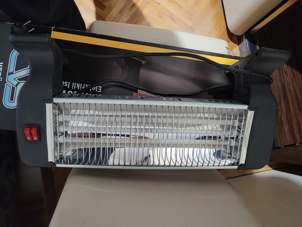 CVS 2034 1800w Isıtıcı Sorunsuz Sıkıntısız Kutusunda - 3