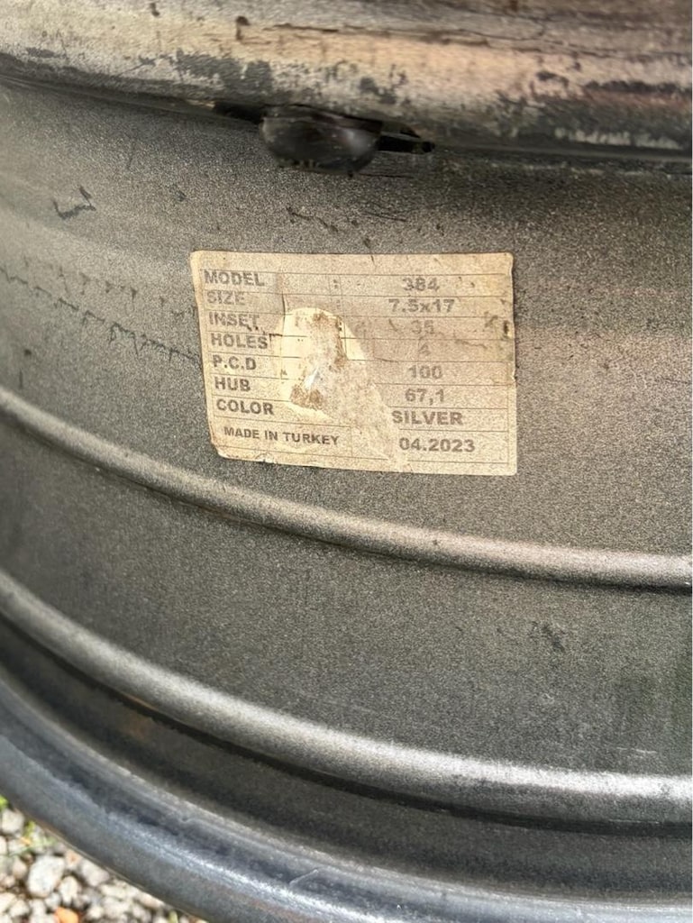 4x100 17 OZ Superturismo Jant 4x100 17 inch jant - 8