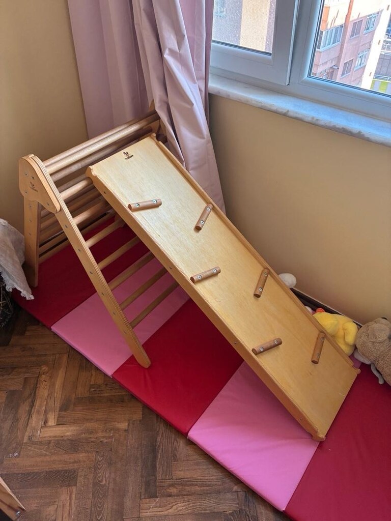 Hubbala Ahşap Kaydırak Montessori - 2