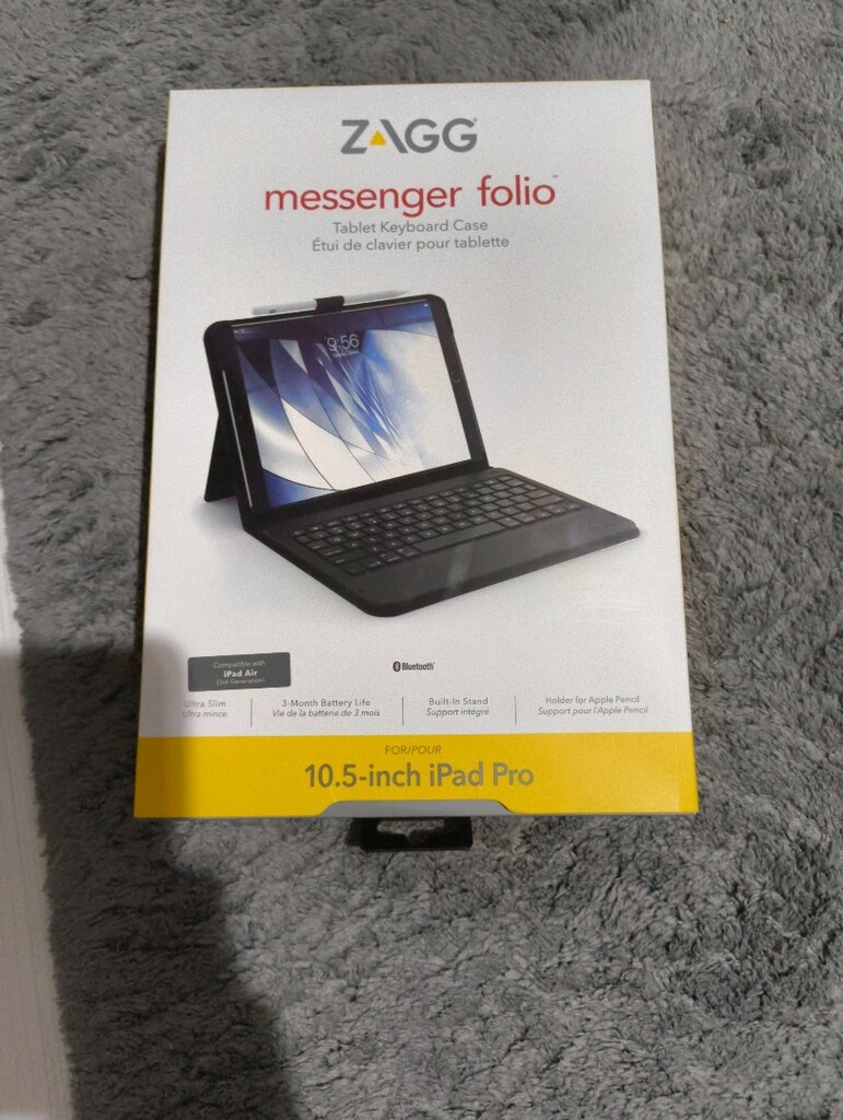 ZAGG Messenger Folio iPad Air 3 & iPad Pro 10.5 Klavyeli Kılıf - 2