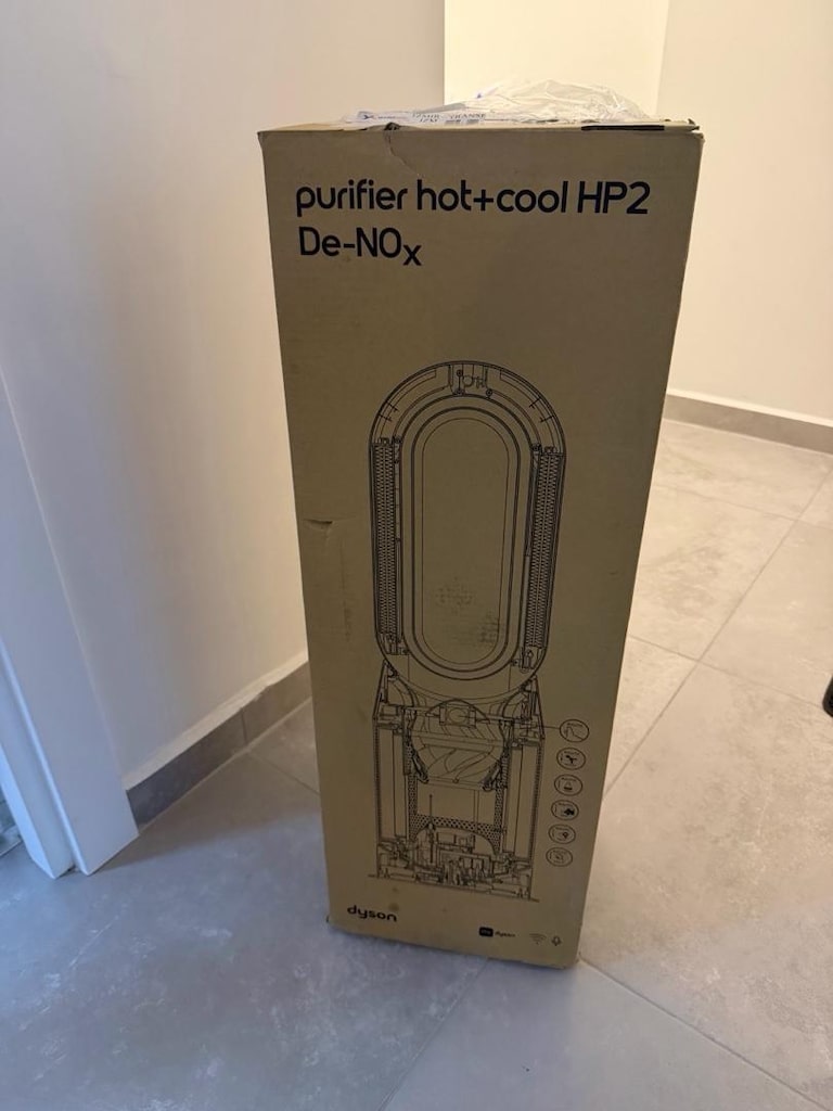 dyson purifier hot+cool HP2 de-nox (sadece 1 kez kullanıldı.)