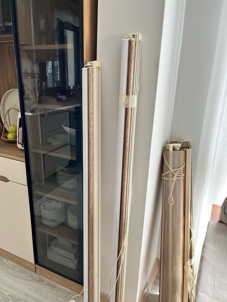 2 ADET BAMBU STOR PERDE - 2