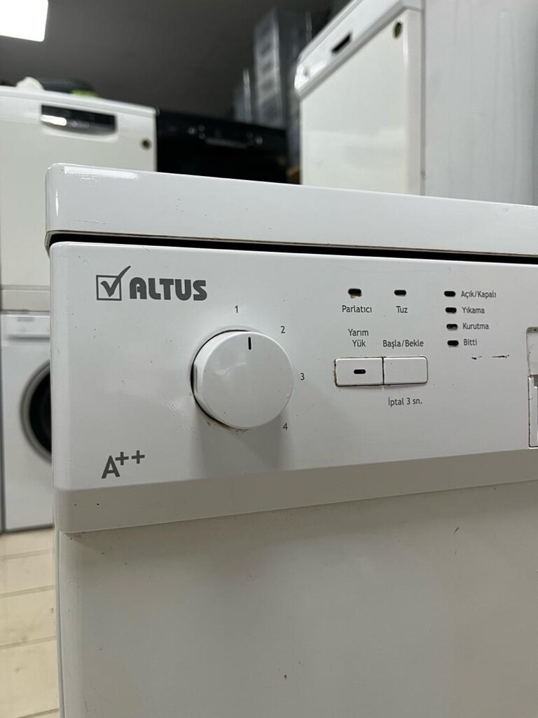 Altus 4 programlı yeni bakımlı tertemiz sorunsuz bulaşık makinesi - 9