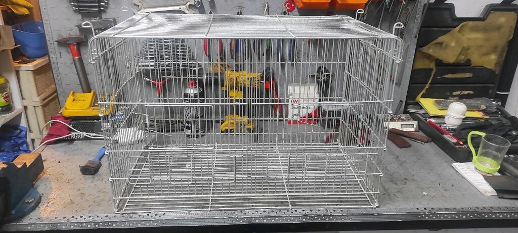 60*35/40ve 45*35/40 üretim kafesi ortadan bölmeli ızgara ve tavalı - 5