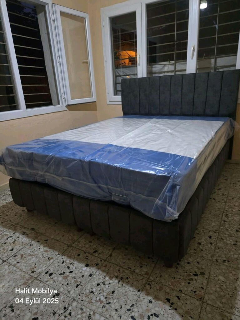 160/200 ölçü baza Başlık yatak takım sandıklı baza - 7