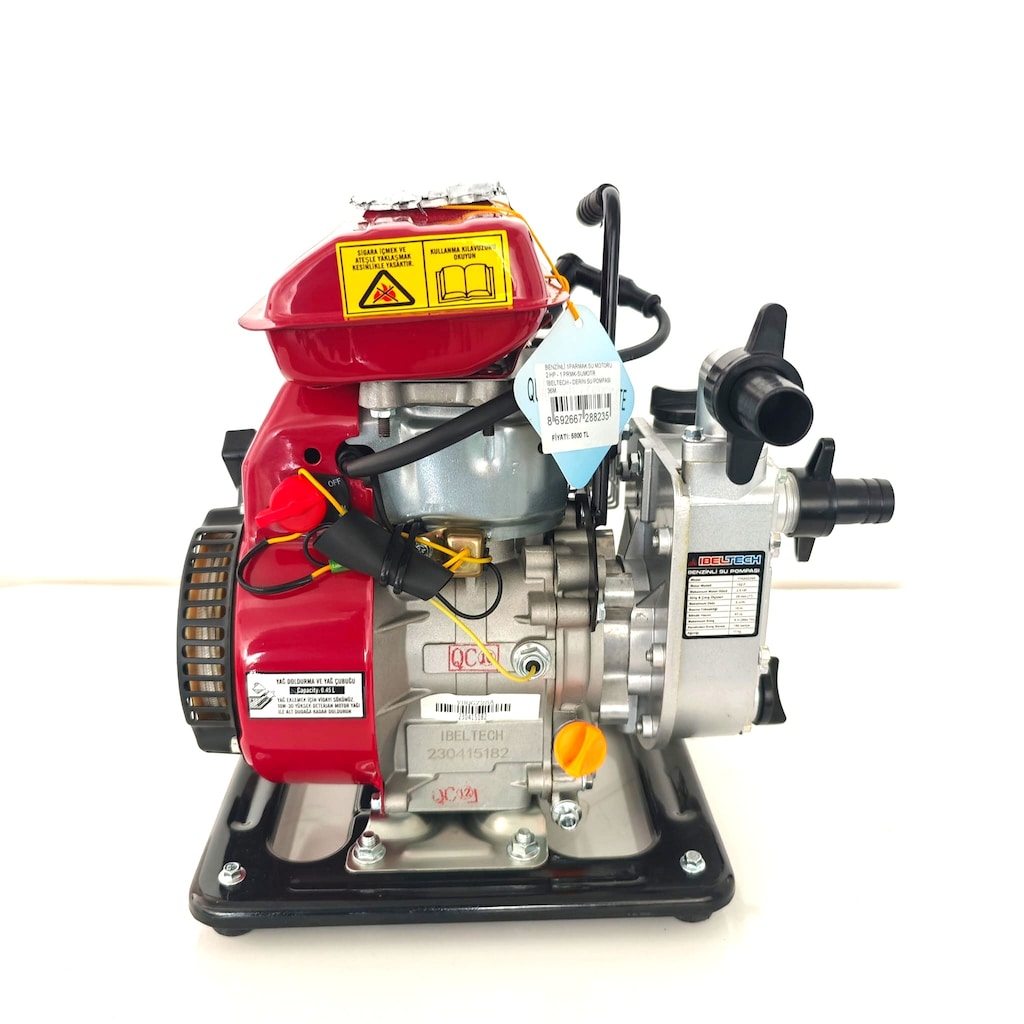 BENZİNLİ SU MOTORU 1 PARMAK 2 HP - 3