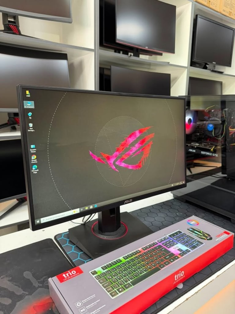 24" 165HZ MONİTÖR İ3-10.NESİL İŞLEMCİ 8GB RAM ASUS 1650 EKR.KARTI - 4
