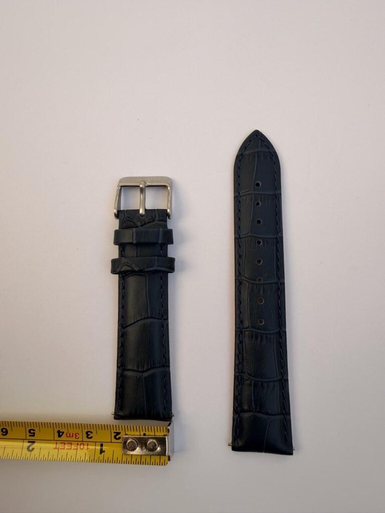 Kahverengi Gerçek Deri Saat Kordonu 20mm - 6