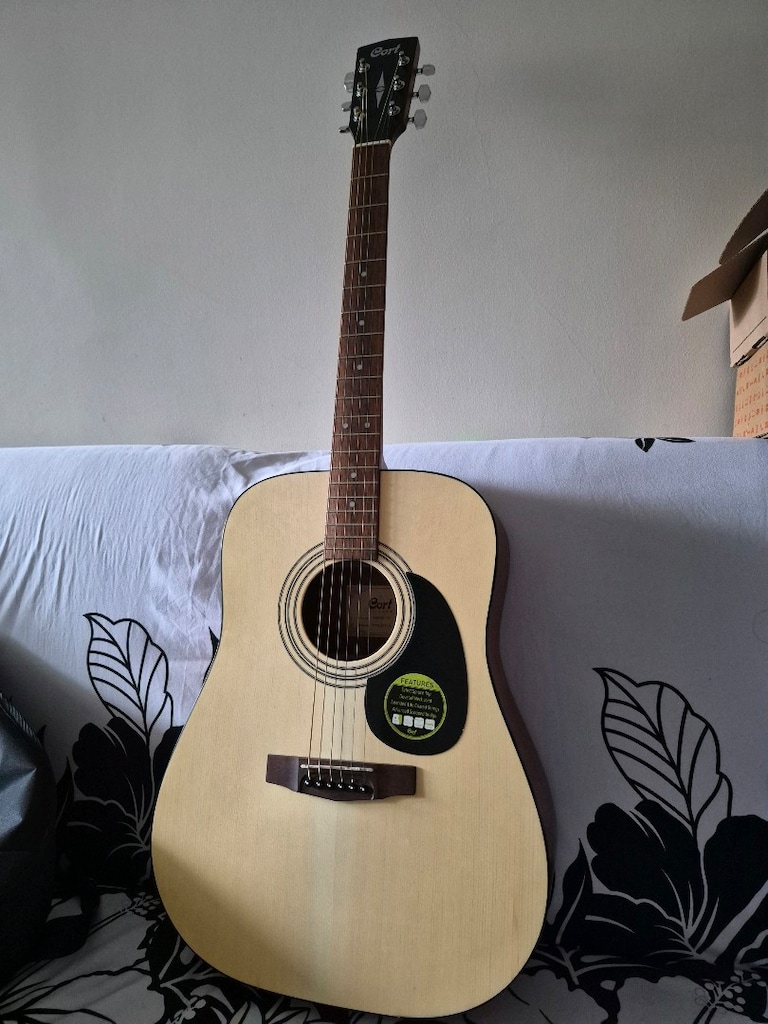 Cort AD810E-OPW Elektro Akustik Gitar Cort Kilifl - 2