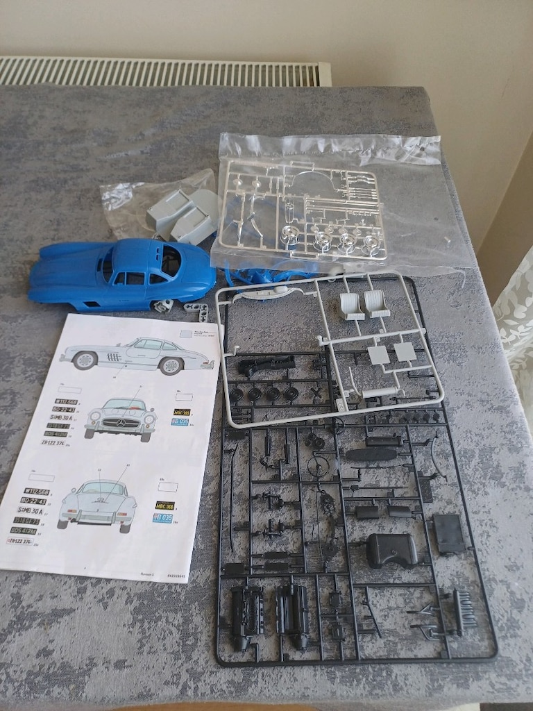 Mercedes Benz 300SL Gullwing 1:24ölçek - 2