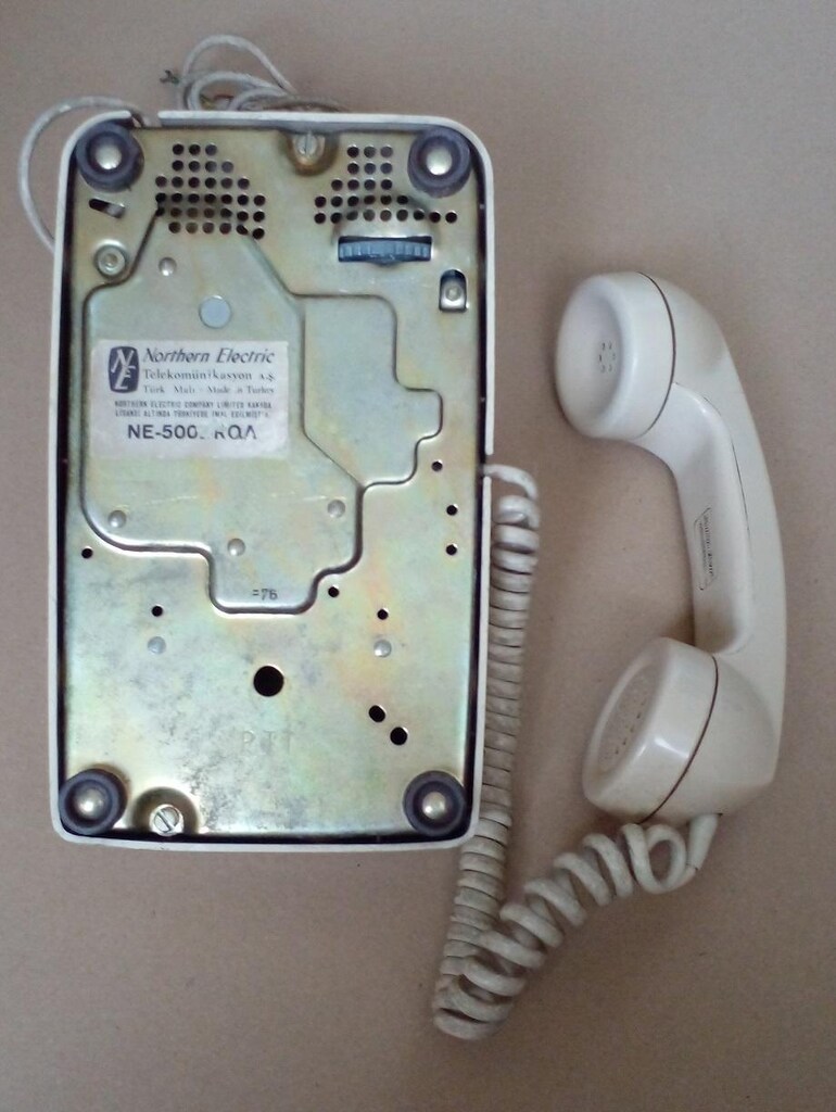 Çok Temiz - Eskilerden Temiz Netaş Çevirmeli Telefon - 80li Yıllar - 3