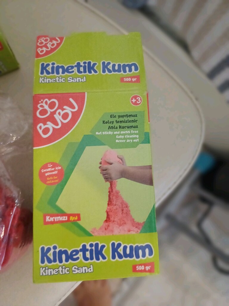 2 renkli kinetik kum - 4