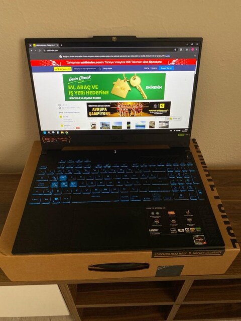 ASUS TUF GAMING A15 FA507NUR-LP036 OYUNCU BİLGİSAYARI