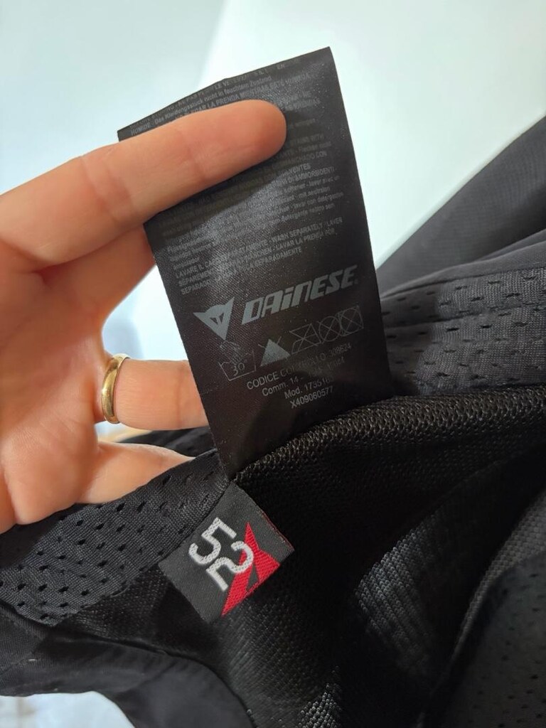 Dainese Air Flux D1 Tex 52 Beden – Tam Korumalı - 3
