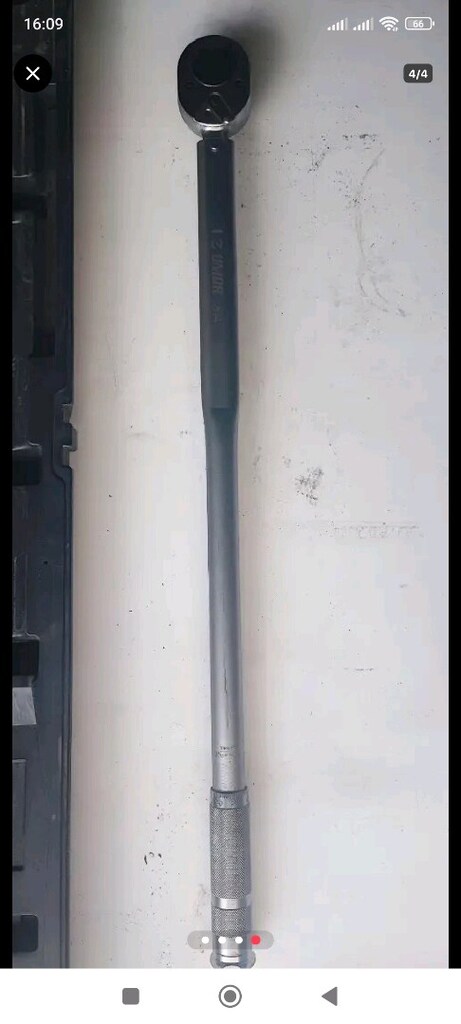 TORK ANAHTARI 1 İNÇ YÜKSEK KALİTE PROFESYONEL KAMYON TIR TAMİRCİ İÇİN - 6