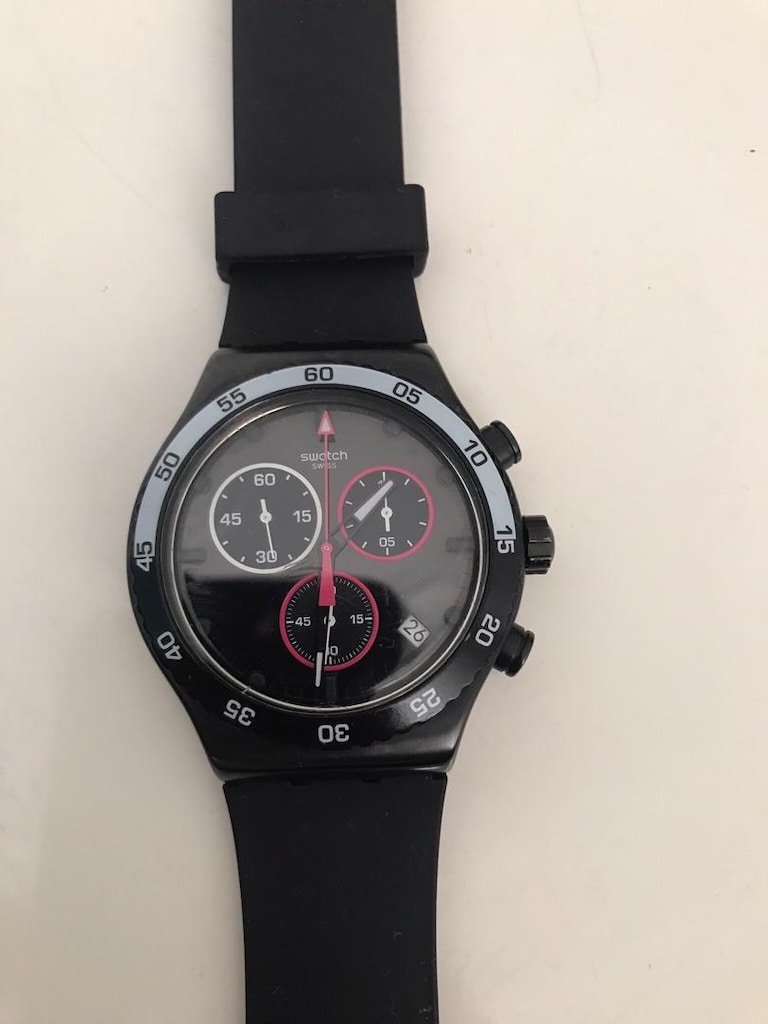 Swatch Çelik kasa silikon kordon - 5