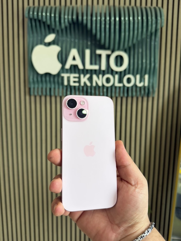 15 DÜZ 256 GB PEMBE 12 AY AÇIK ! - 2