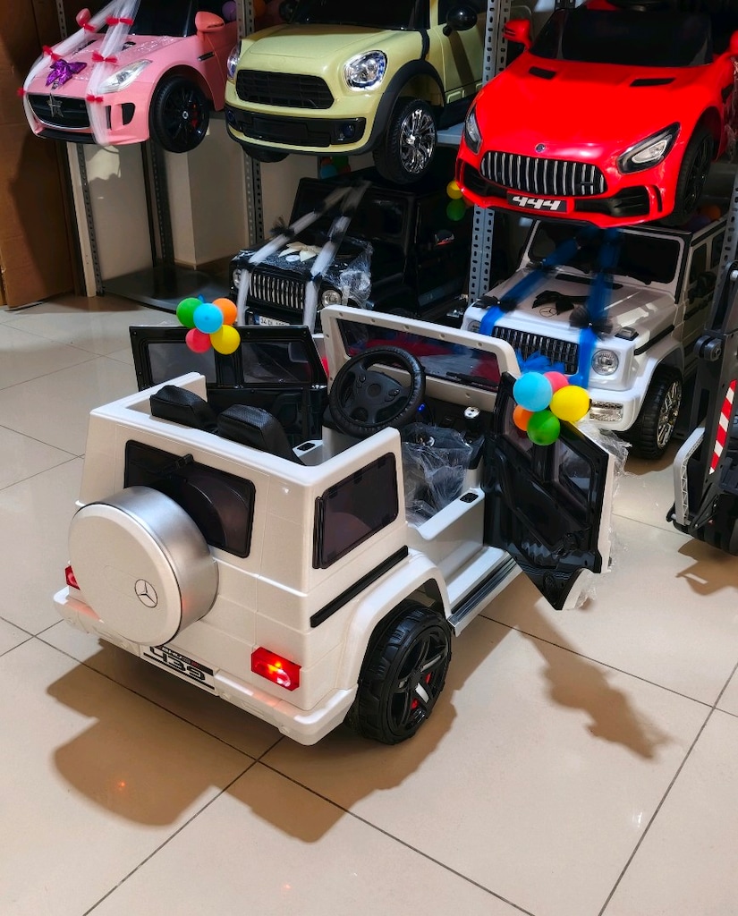 (VADE FARKSIZ 3 TAKSİT)SIFIR MERCEDES G KASA 2 MOTOR LU AKÜLÜ ARABA - 4