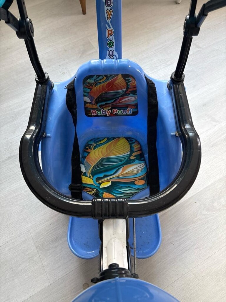 penguen ebeveyni bisiklet mavi - 2