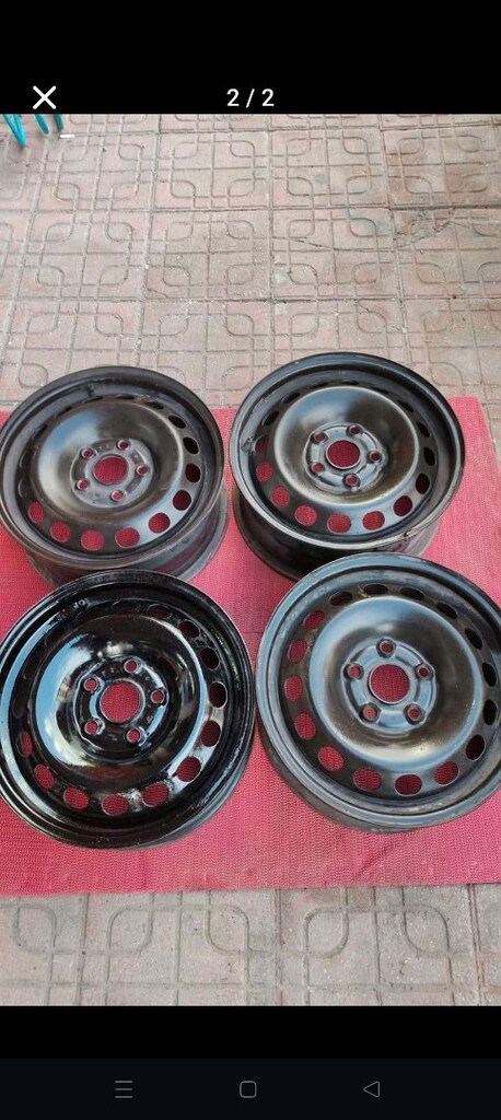15 inç 5*112 kara jant takım sorunsuz sökme takma dahil - 2