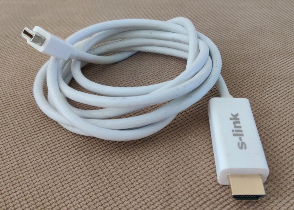 S-link SL-MD95 Mini DisplayPort to HDMI dönüştürücü kablo. - 2