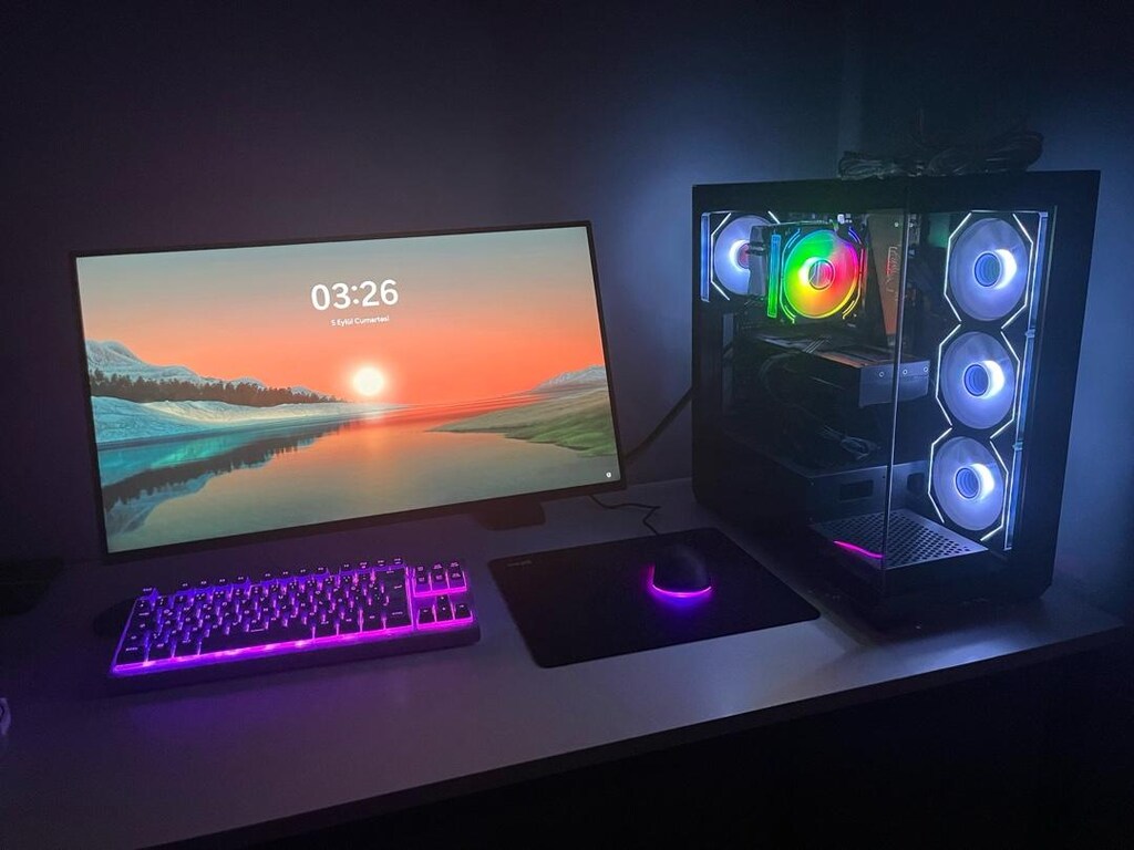 Üst Düzey Gaming Pc Seti - Oyuncu Bilgisayarı (6 Aylık Sıfır Ayarında)
