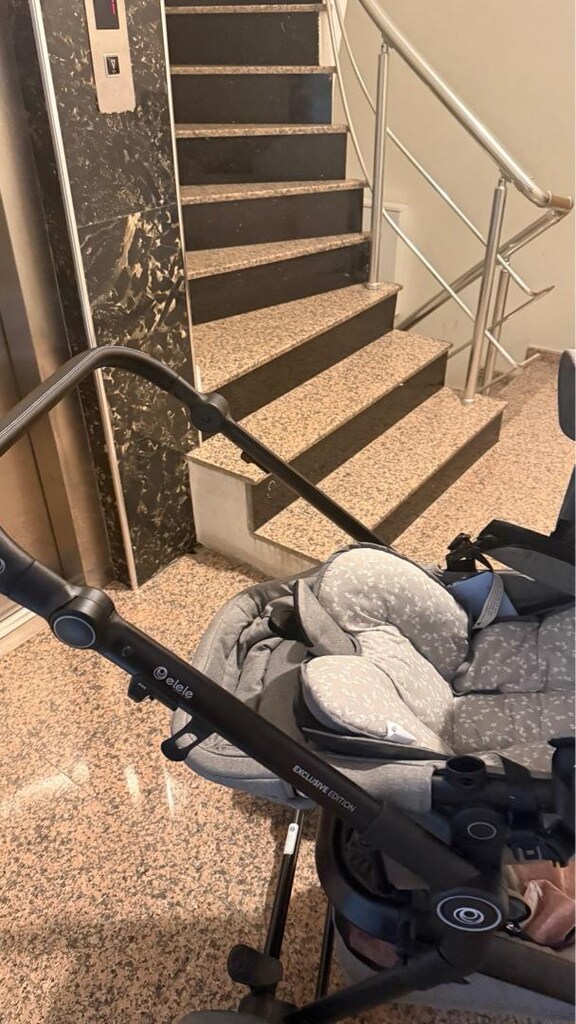 El Ele Alroad 3 Travel Sistemli Bebek Arabası – Silver Gri - 2
