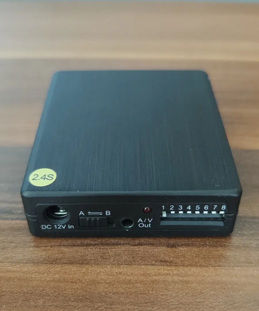 LawMate RX-2460 2.4GHz 8Ch Wireless A/V Receiver - 5